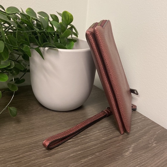 Coach Double Zippered Wristlet - Picture 10 of 16